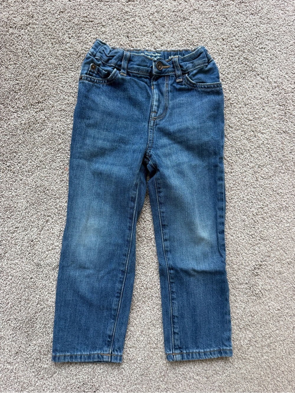 The Children's Place Dark Blue Straight Leg Jeans